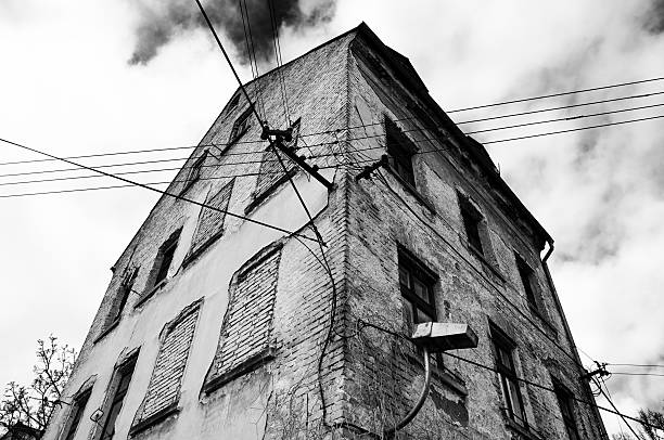 istock Old house in city ghetto 106551259