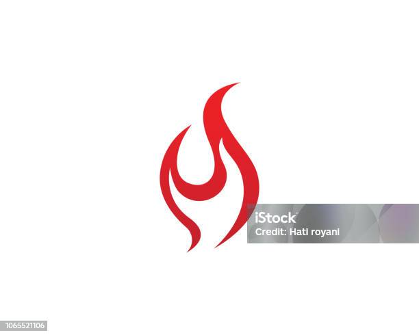 Logo Api Dan Simbol Panas Ilustrasi Stok - Unduh Gambar Sekarang - Api ...