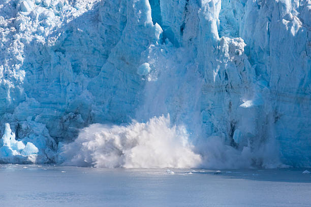 빙하 - hubbard glacier 뉴스 사진 이미지