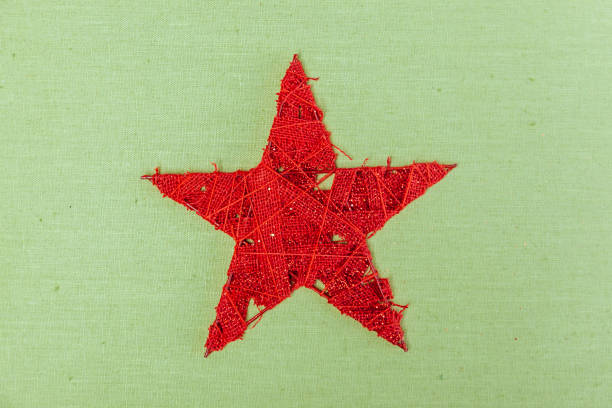 istock red glittering star for festive season 1065522304