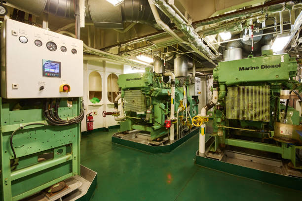 High power gas boiler