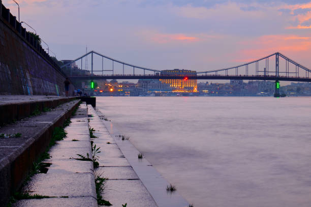 istock Beautiful sunset in Kyiv 1065532790