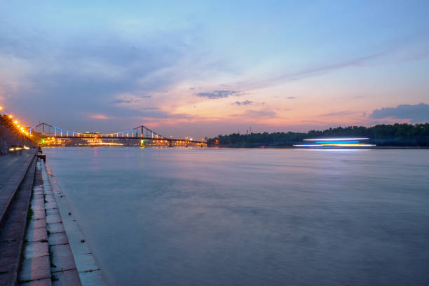 istock Beautiful sunset in Kyiv 1065532814
