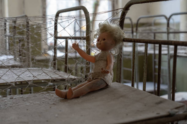 istock Doll in kindergarten school in Chernobyl Exclusion Zone 1065533370