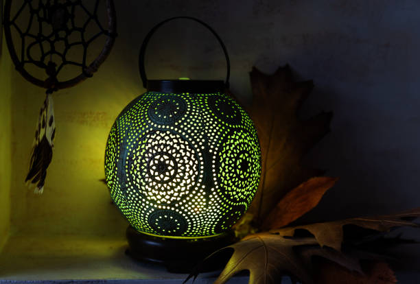 istock Aroma diffuser in the style of an ancient oriental lamp. 1065540046