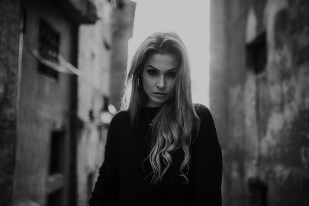 istock Young blonde woman portrait 1065544280
