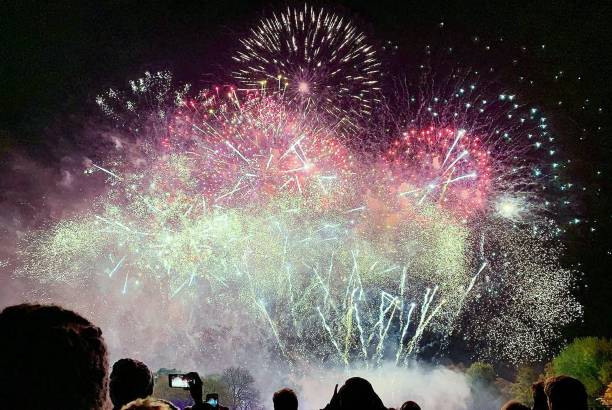 istock A view of some fireworks at Battersea Park 1065545538