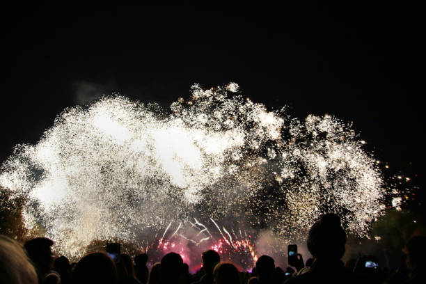 istock A view of some fireworks at Battersea Park 1065553882