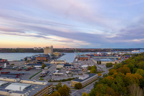 istock Frihamnen in Stockholm, Sweden 1065555892