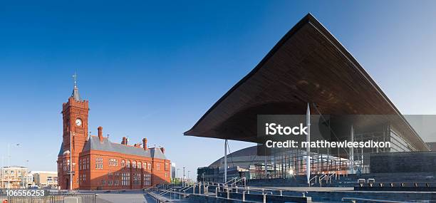 Nationalversammlung Pier Head Buildingcardiff Stockfoto und mehr Bilder von Wales - Wales, Typisch Walisisch, Regierung