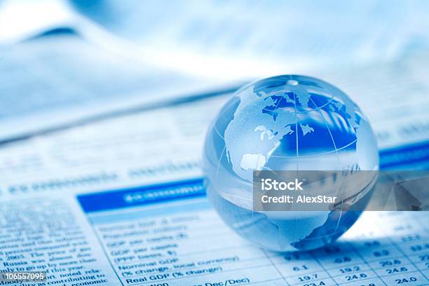 Glass Globe Stock Photo - Download Image Now - Business, Color Image, Corporate Business