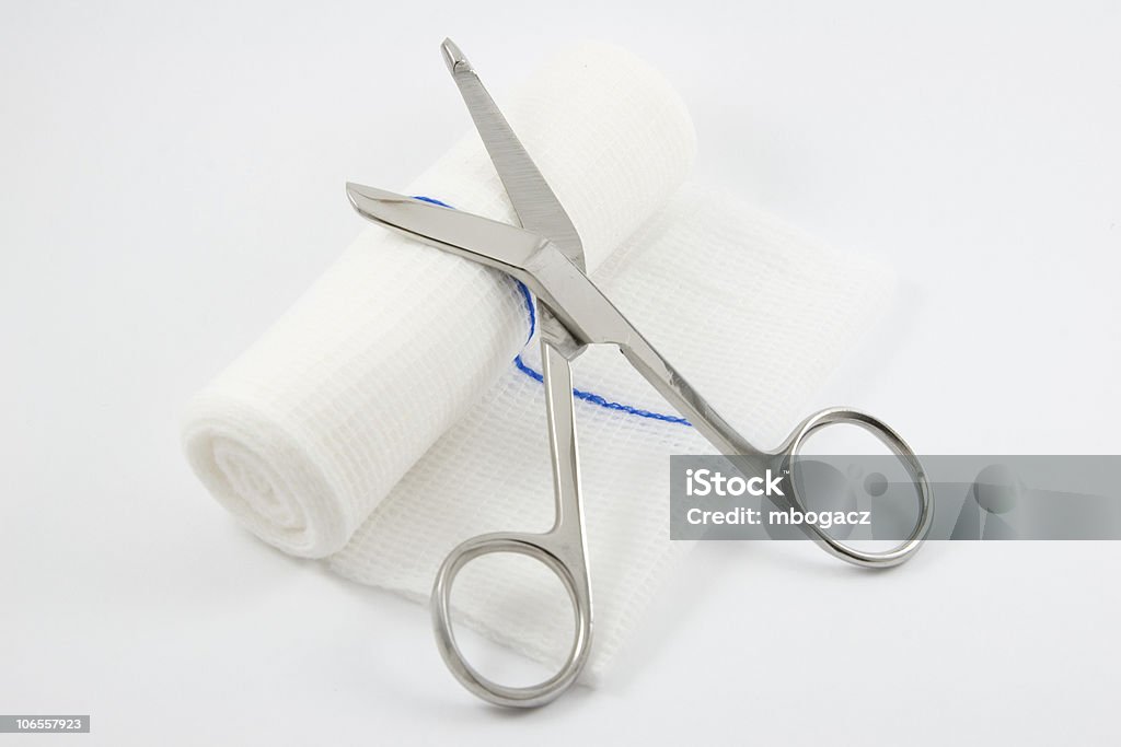 Medical Supplies, Bandagen-Jalousien - Lizenzfrei Bandage Stock-Foto