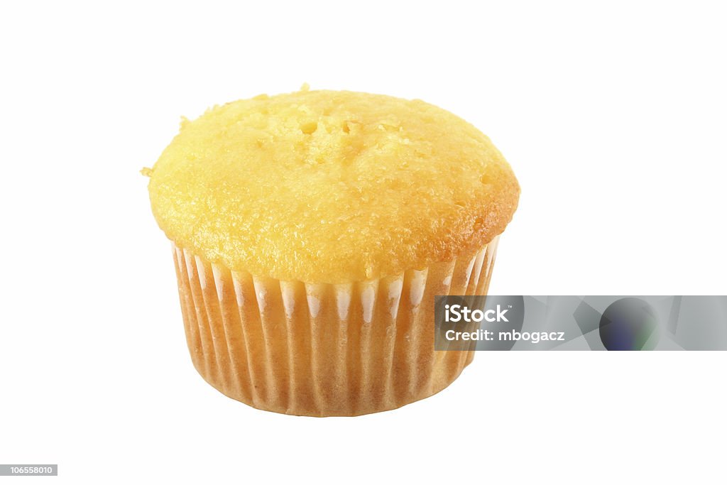 Muffin de amarelo - Royalty-free Alimentação Não-saudável Foto de stock