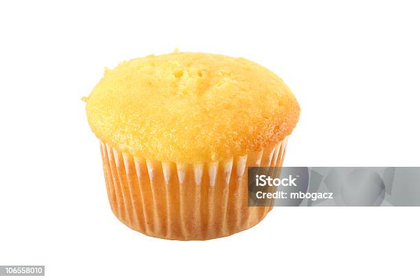 Muffin De Amarelo - Fotografias de stock e mais imagens de Alimentação Não-saudável - Alimentação Não-saudável, Amarelo, Comida