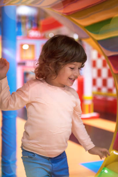 istock Happy little boy have Fun in the playground. 1065582208