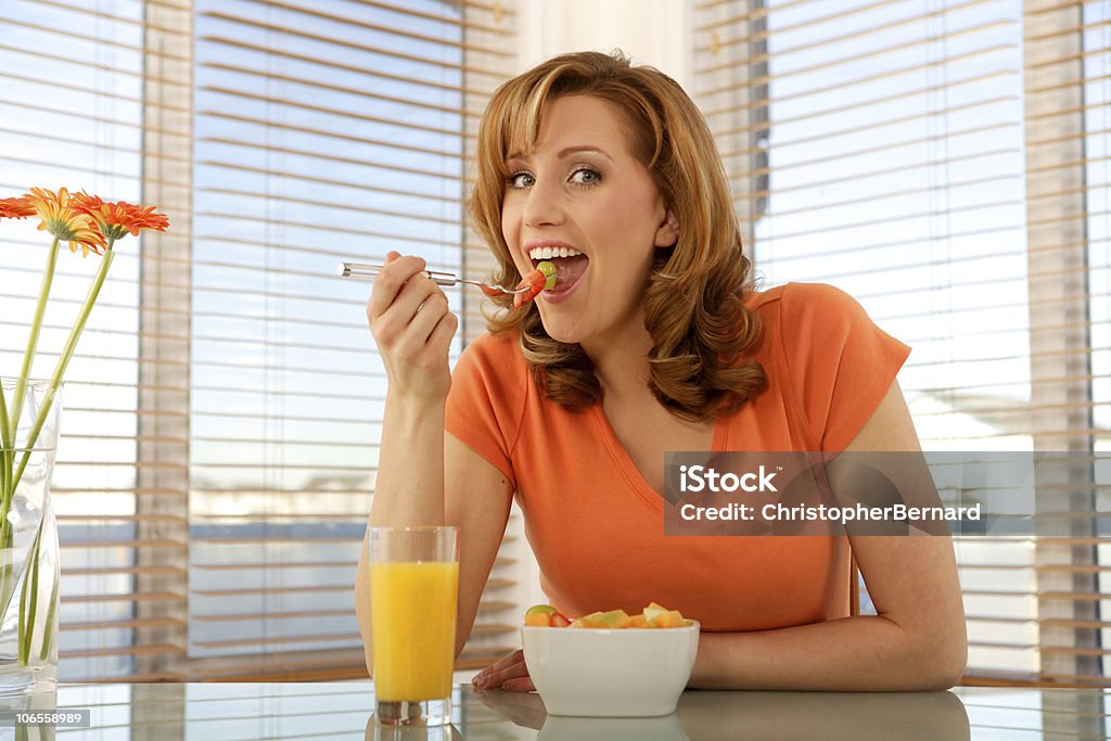 Morning Salad  20-24 Years Stock Photo