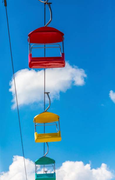 istock Red Yellow and Green Sky Buckets 1065595080