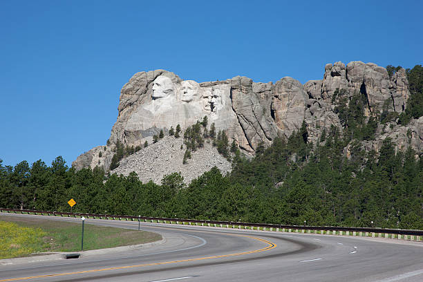 mont rushmore - mt rushmore national monument south dakota president day photos et images de collection