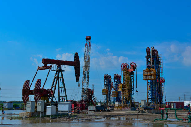 istock The oil pump 1065608482