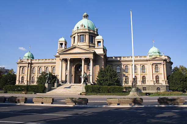 istock Serbian Parliament in Belgrade ( Beograd )  Serbia 106561612