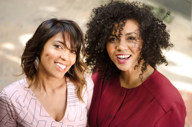 istock Two friends enjoying time together 1065624498