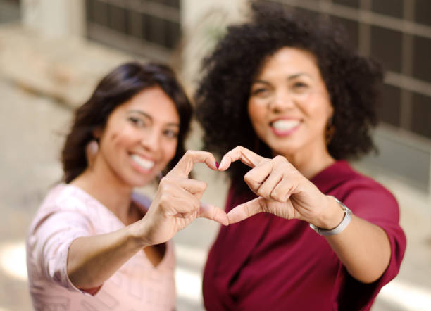 istock Two friends enjoying time together 1065624510