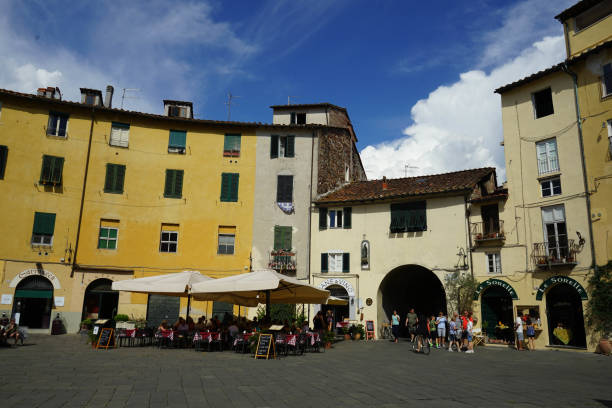 istock Amphitheater Square, Lucca, Tuscany - Italy 1065625796