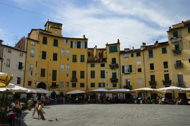 istock Amphitheater Square, Lucca, Tuscany - Italy 1065625894
