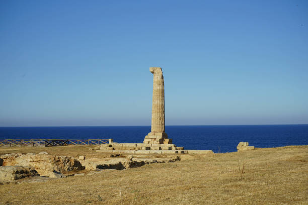 Greek Temple of Selinunte - Sicily - Italy archeological site.