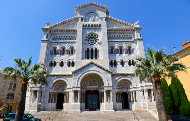 istock Monaco Cathedral in Monaco City, Monaco 1065630724