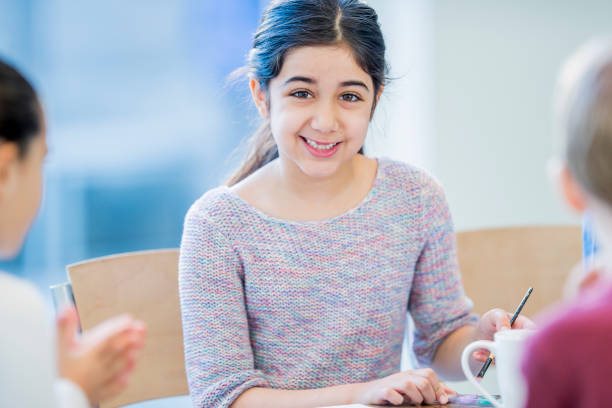 istock Young artist in daycare 1065636088
