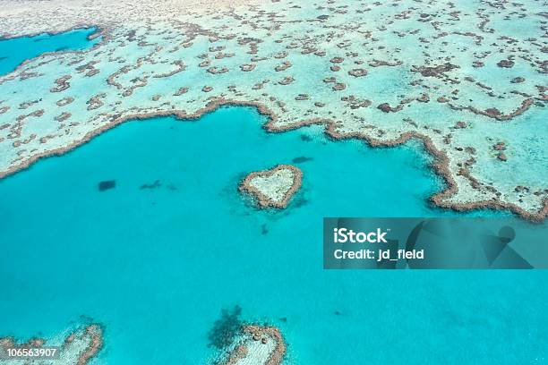 Heart Reef Stock Photo - Download Image Now - Great Barrier Reef, Heart Shape, Aerial View