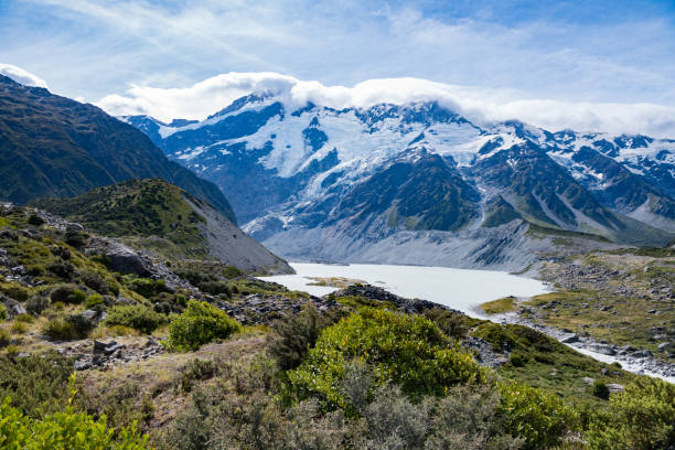 istock New Zealand Mount Cook. Hooker valley track. 1065643262