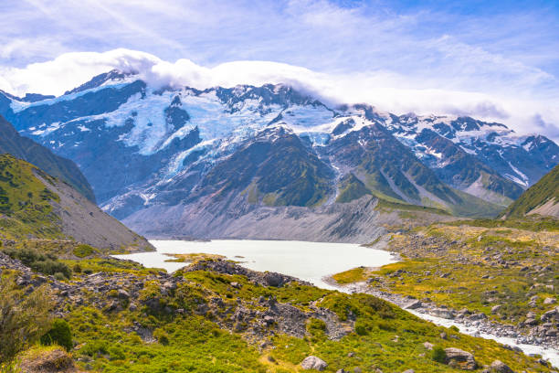 istock New Zealand Mount Cook. Hooker valley track. 1065643306