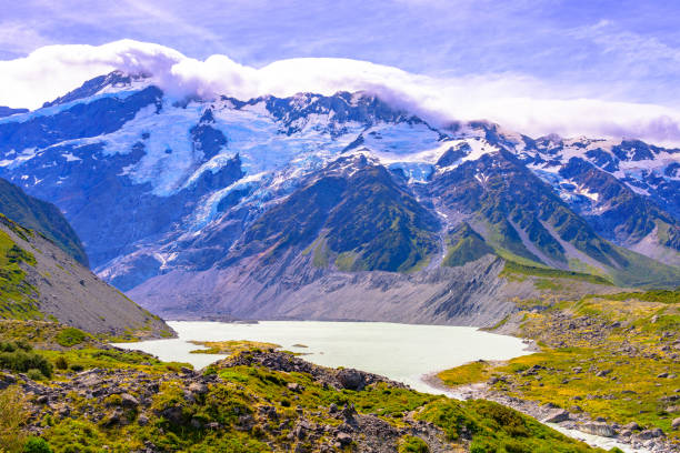 istock New Zealand Mount Cook. Hooker valley track. 1065643346
