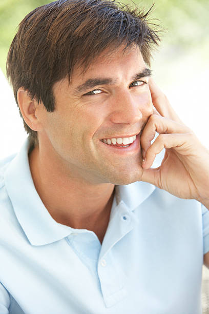 istock Portrait Of Relaxed Young Man 106564681