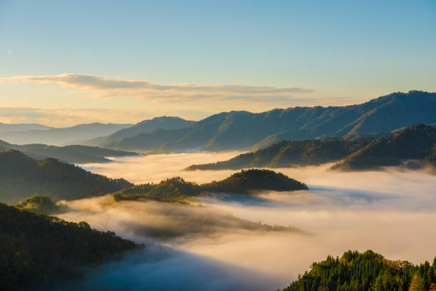 istock sea of clouds in Japan 1065647504