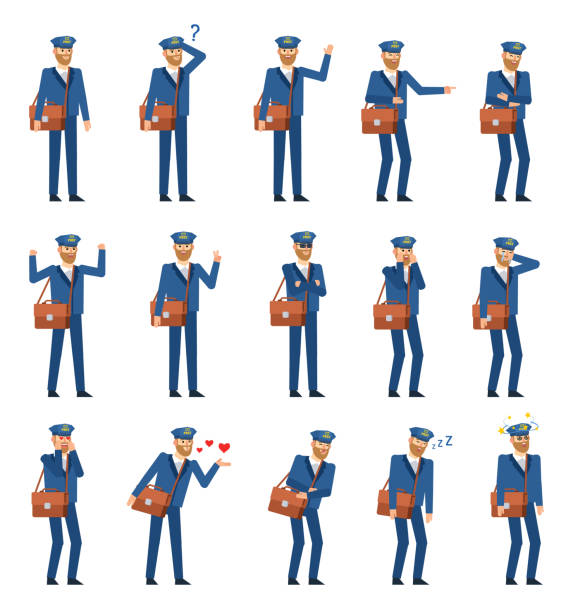 Hectic Postman 180+ Tired Mail Carrier Stock Photos, Pictures & Royalty-Free Images ...