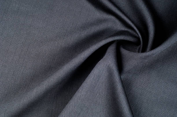 istock Background texture, pattern. cloth wool suit gray. A genuine flannel is always made of carded yarn, carded flannel is ideal in the cold months of the year, it is heavy, cozy and soft. 1065697518