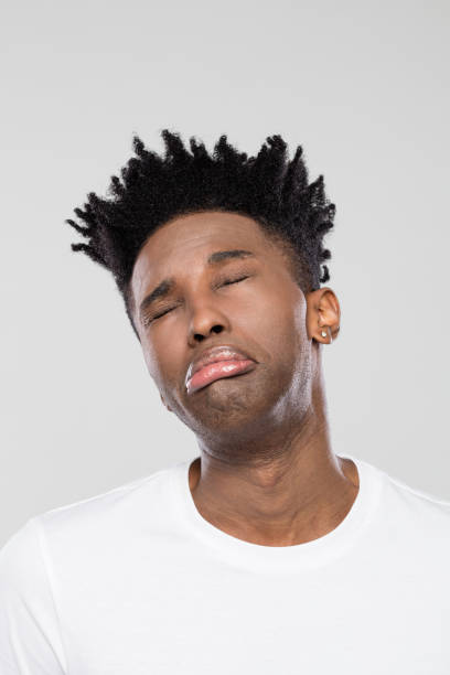 istock Sad afro american man crying 1065697844