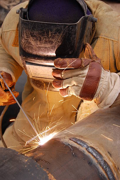istock Hot job. Welder 106569799