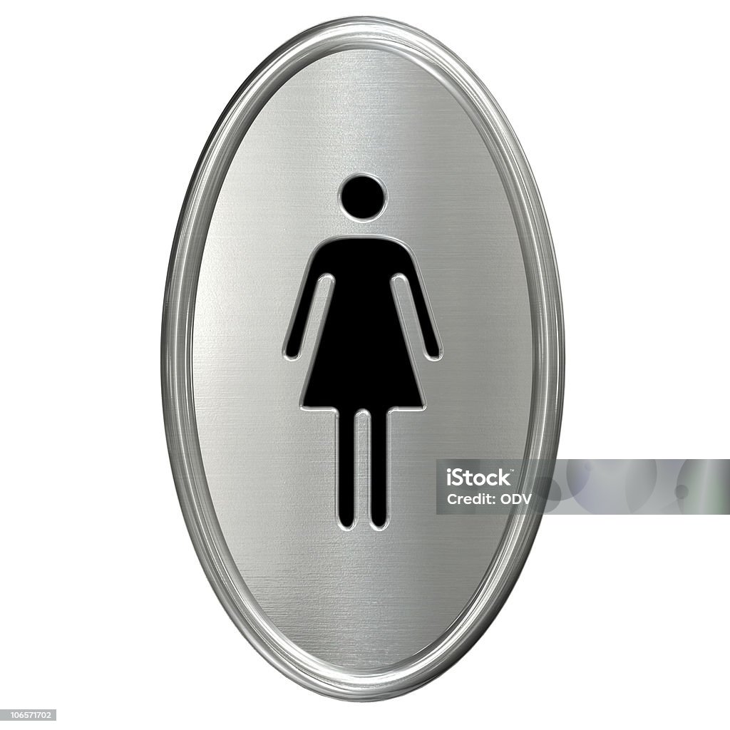 Simbolo Water Donna - Foto stock royalty-free di Adulto