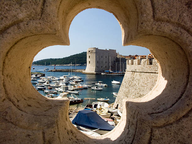 istock Dubrovnik, fortress and the old town 106572929