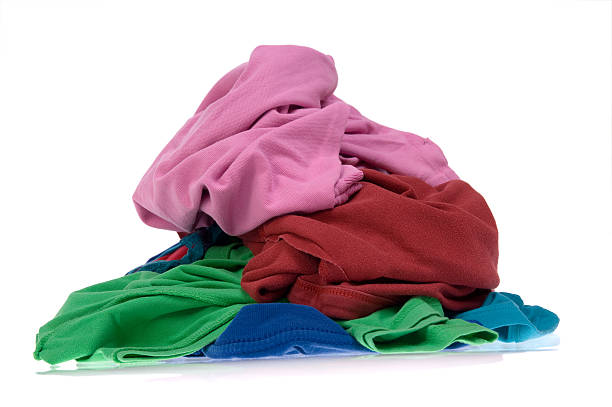 istock Pile of dirty clothes for the laundry 106573513