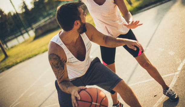istock Couple who loves sport 1065747744