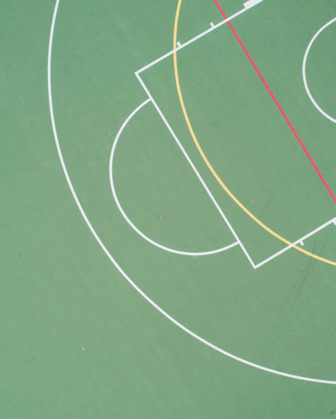 istock Basketball court from above 1065748552