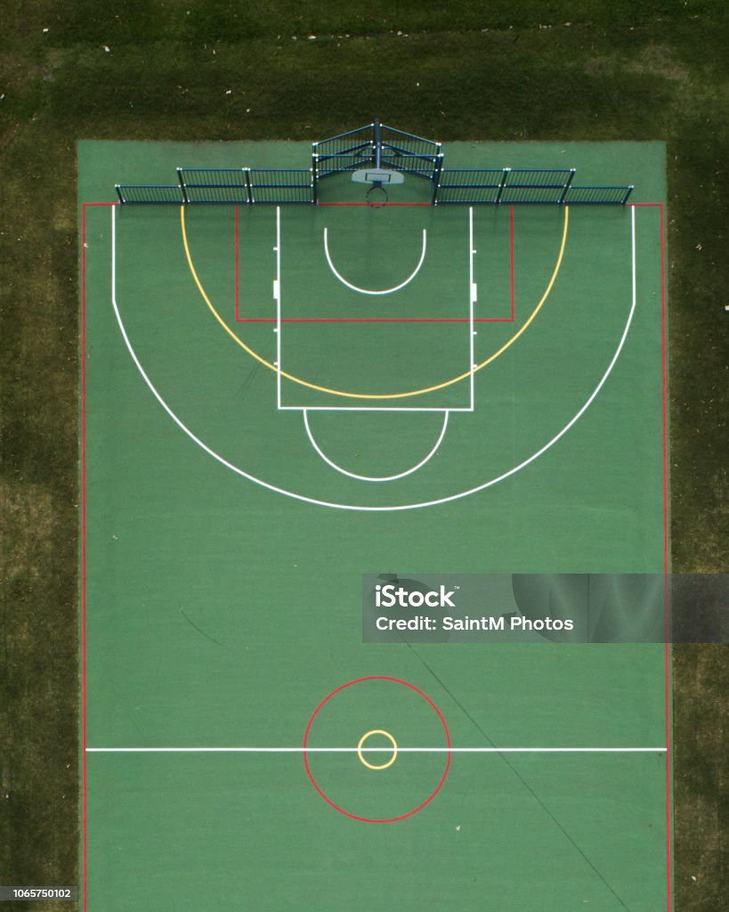 Basketball Court From Above Stock Photo Download Image Now Basketball Court From Above Stock Photo Download Image Now
