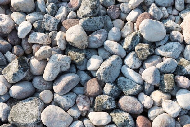 istock Texture of river stones 1065757686
