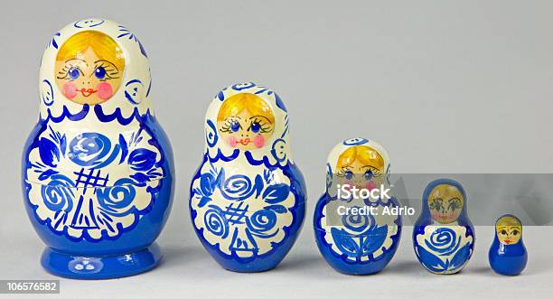 Russian Dolls From St Petersburg Stock Photo - Download Image Now - Russian Nesting Doll, Blue, Color Image