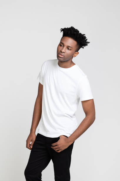 istock Handsome young afro american man looking away 1065767586